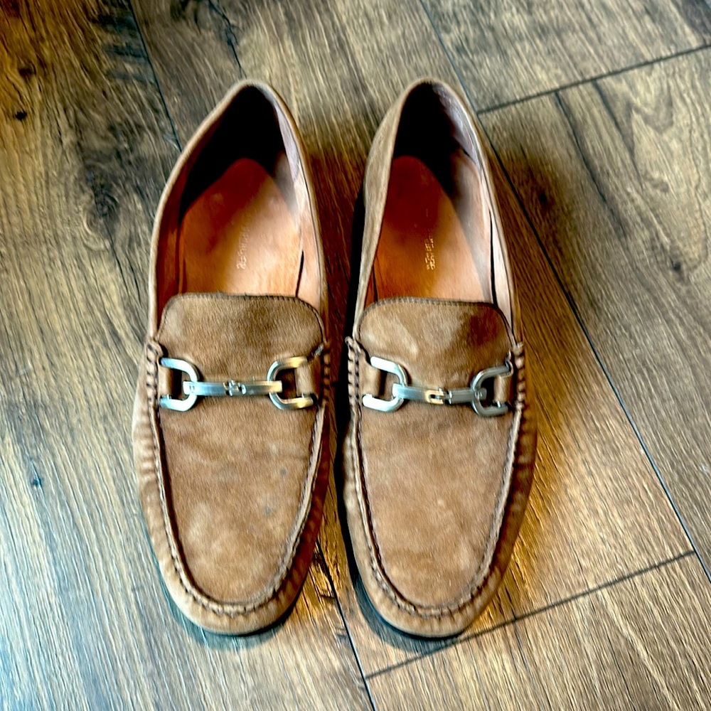 Men’s Donald J. Pliner Suede Loafers 10M